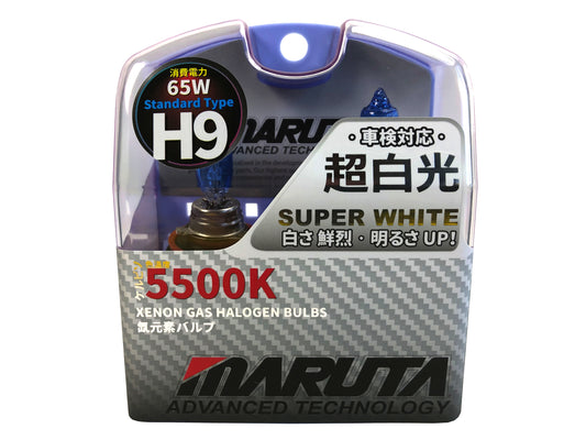 MARUTA | MTEC H9 65W SUPER WHITE MT-482 - Lampade alogene a gas Xenon 5500K - marchio ECE - Bild 1