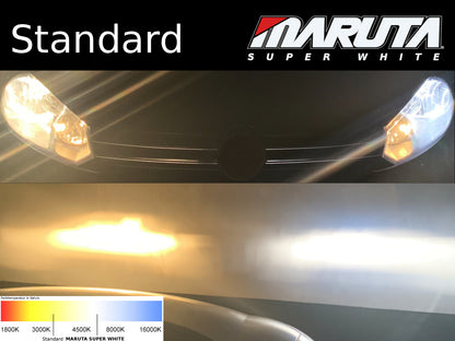MARUTA | MTEC H11 55W SUPER WHITE MT-484 - Lampade alogene a gas Xenon 5500K - marchio ECE - Bild 5