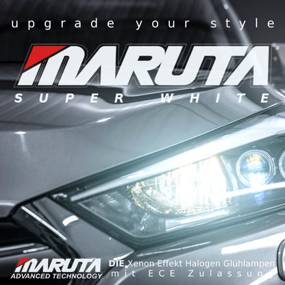 MARUTA | MTEC H1 55W SUPER WHITE MT-437- Lampade alogene a gas allo xeno 5500K - marchio ECE - Bild 7