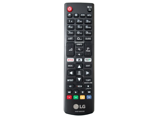 Telecomando originale LG AKB75095308 per LG Smart TV - serie UJ - Pulsanti diretti Netflix e Amazon Video - Bild 1